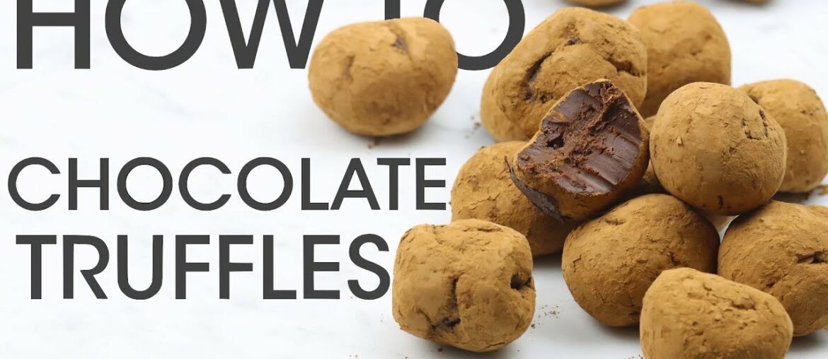 Easy Sugar Free Chocolate Truffles Recipe With A French Chef | How To Cuisine