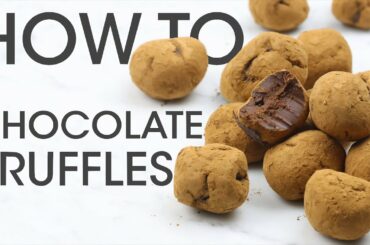 Easy Sugar Free Chocolate Truffles Recipe With A French Chef | How To Cuisine