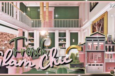 Bloxburg French Glam Chich House Speedbuild