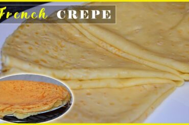 HOW TO MAKE FRENCH CREPE | Sweet French Crepe Recipe | HOTCAKES | Super Marie
