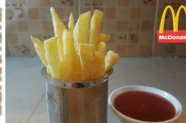 McDonald's Style French Fries Recipe | Crispy French Fries Recipe By Salt And Pepper Channel