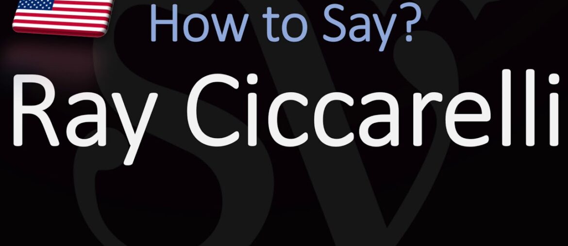 How to Pronounce Ray Ciccarelli? (CORRECTLY) How to Pronounce Ray Ciccarelli? (CORRECTLY)