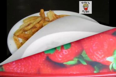 How to Make Crispy French Fries Recipe | Homemade French Fries Recipe | FRY-DAY