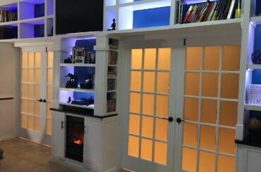 Archway removal for a dream home office part 4