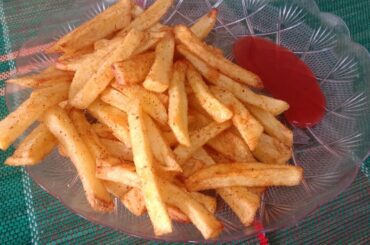 French Fries Recipe | Homemade Crispy & Crunchy French Fries