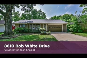 8610 Bob White Drive Houston, TX 77074 | Jean Shabot | Find Homes for Sale