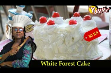 French Style White Forest Cake | Homemade Cake Recipe Delicious | Papi's Kitchen