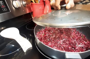 Fried Beetroot recipe in tamil (Translate English & French)