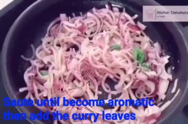 Quick and Easy Recipe  French Beans w/ Minced Chicken  and Beef Rendang