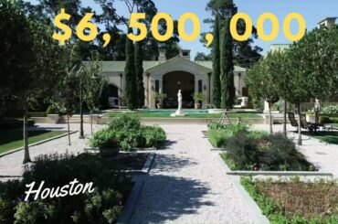 Inside Beautiful European Styled Mansion in Texas