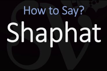 How to Pronounce Shaphat? (CORRECTLY)