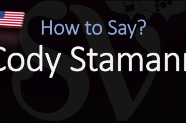 How to Pronounce Cody Stamann? (CORRECTLY)