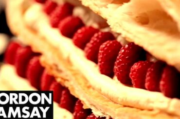Raspberry Millefeuille - Gordon Ramsay