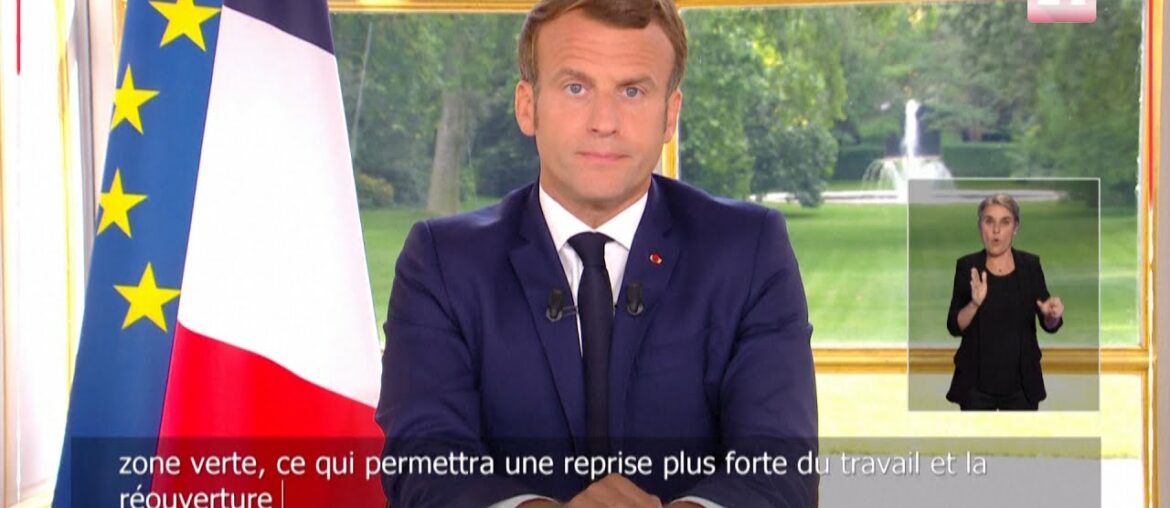 Macron: All of France allowed to reopen restaurants and schools Macron: All of France allowed to reopen restaurants and schools