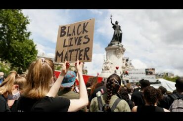 Black Lives Matter : plusieurs milliers de manifestants réunis contre le racisme à Paris