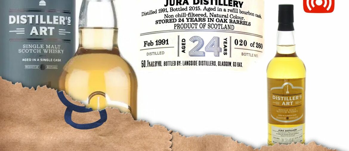 Live: Jura 24 year from Distillers Art (Hunter Laing) - Whisky Mystery 12 Minute Blind Challenge 82