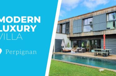 Villa for sale France - Modern villa with pool for sale in Perpignan