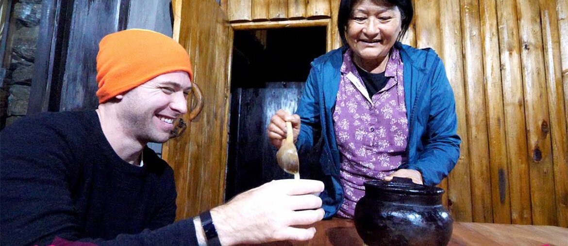 Bhutanese HOMESTAY FOOD + Bhutanese Whisky, Brandy & Rice Wine | Punakha, Bhutan Bhutanese HOMESTAY FOOD + Bhutanese Whisky, Brandy & Rice Wine | Punakha, Bhutan