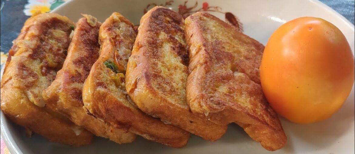 French Masala Toast || Easy Bread Recipe