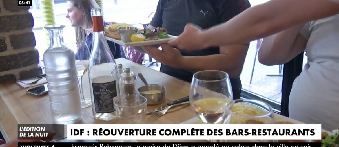 Ile-de-France : les bars et restaurants ouvrent leurs intérieurs Ile-de-France : les bars et restaurants ouvrent leurs intérieurs