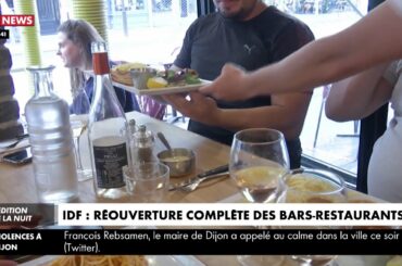 Ile-de-France : les bars et restaurants ouvrent leurs intérieurs