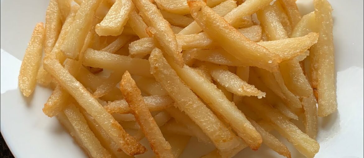 French Fries Recipe in 5 Minutes || How to Make Crispy French Fries || Homemade French Fries Recipe