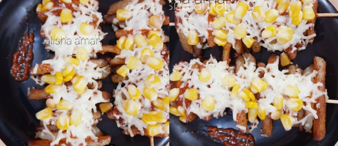 Fries pizza | fries recipe | periperi fries pizza | french fries in a pizza style