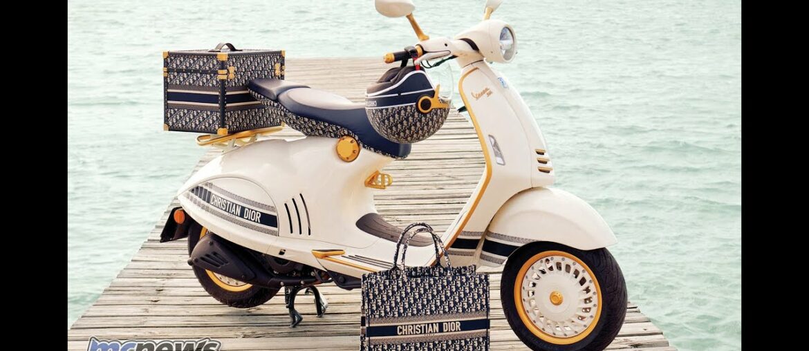 Vespa 946 Christian Dior - French fashion married to Italy's Vespa