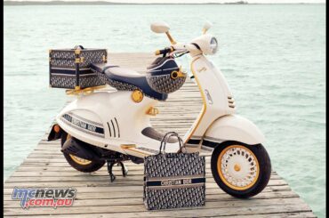 Vespa 946 Christian Dior - French fashion married to Italy's Vespa