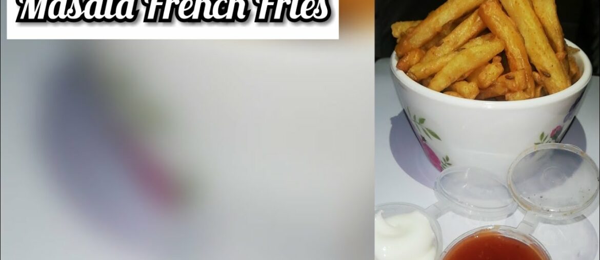 Masala French Fries || French fries || French snacks || recipe by Anum Javed