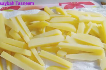 French fries taste like restaurant at home!ফ্রেঞ্চ ফ্রাই বাসায় রেস্টুরেন্টের মতো স্বাদ!