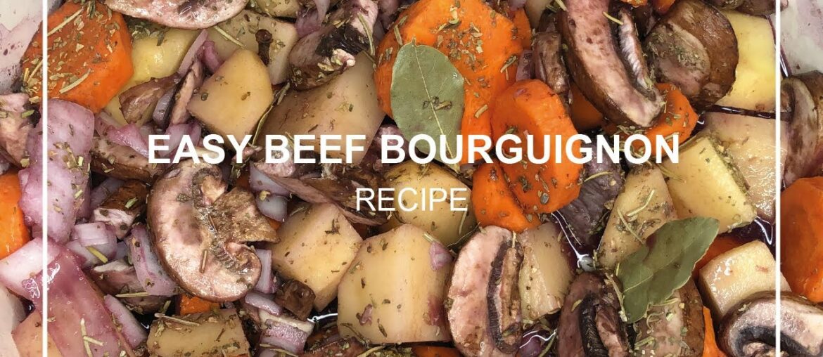 Easy beef bourguignon recipe