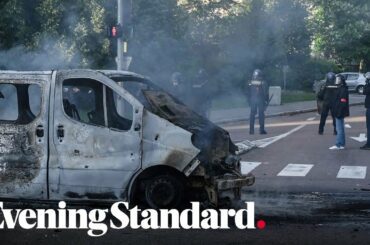 French city of Dijon gripped by riots blamed on Chechen groups