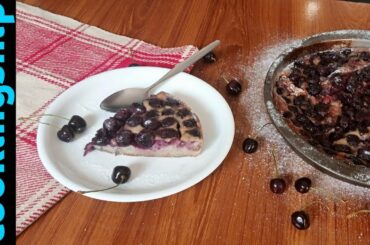 Cherry Clafoutis recipe | How to make Cherry Clafoutis by Cookingship | French Dessert