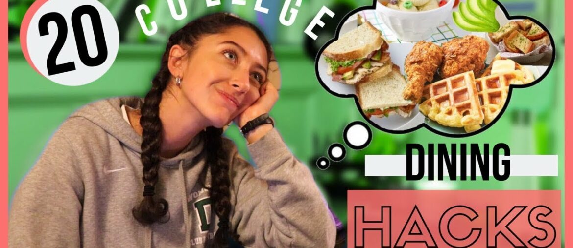 20 DINING HACKS IN 4 MINUTES 🥑🥪 // BACK TO SCHOOL Ep. 4