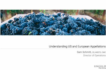 Session 12 :: Understanding US and European Appellations