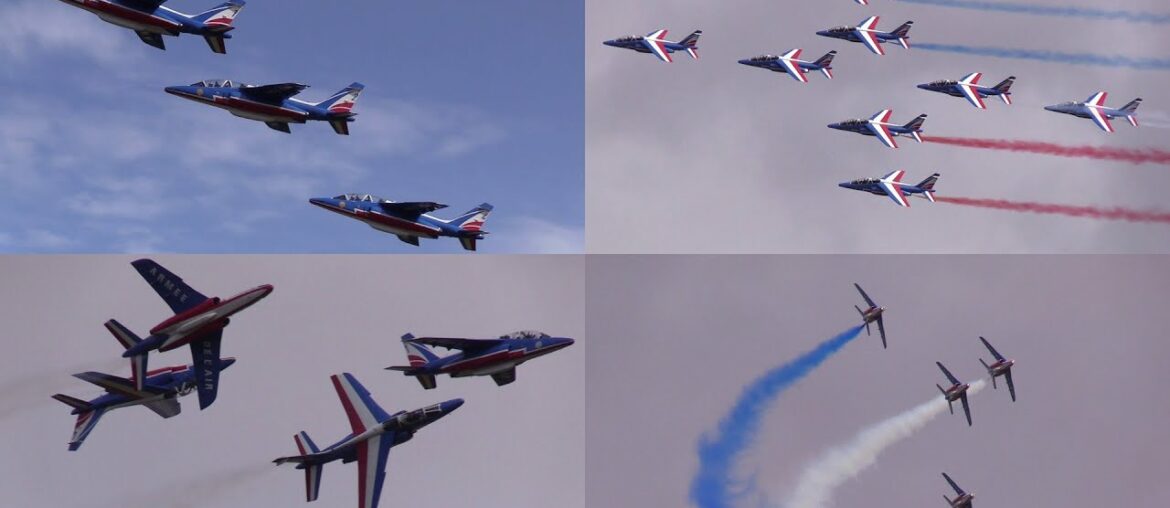 19/07/20 RIAT 2019 | French Air Force Patrouille de France Flying Display at Day 2