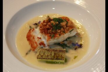 Michelin star chef Dominic Chapman creates cod with oyster recipe