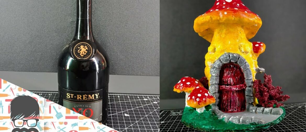 DIY | FAIRY MUSHROOM | ST REMY XO FRENCH BRANDY | CARDBOARD DIY | FAIRY MUSHROOM | ST REMY XO FRENCH BRANDY | CARDBOARD