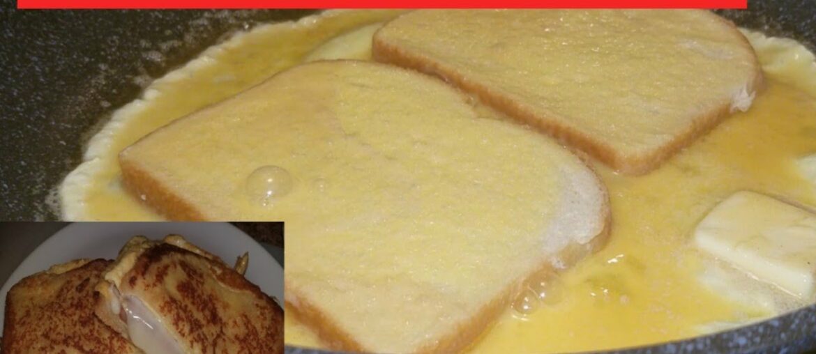 HOW TO MAKE FRENCH TOAST EASY RECIPE | SANDWICH TOAST WITH SPAM AND EGG. HOW TO MAKE FRENCH TOAST EASY RECIPE | SANDWICH TOAST WITH SPAM AND EGG.