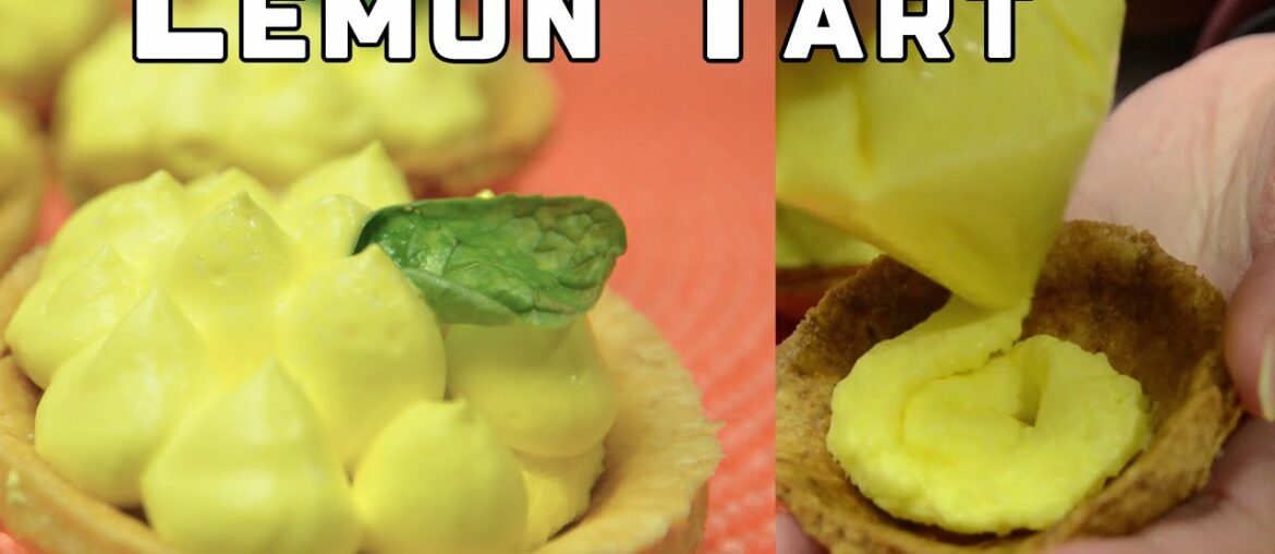 Dessert  |  Lemon Tart Recipe |  Delicious French-Style Lemon Tart  by Taste with Taj