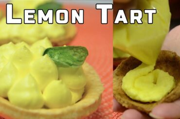 Dessert  |  Lemon Tart Recipe |  Delicious French-Style Lemon Tart  by Taste with Taj