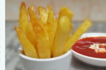 French Fries Recipe | آلو کی چپس | Original KFC And McDonald's Style | Foodie's Way