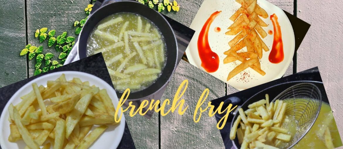 Crispy French fries Recipe - Homemade crispy fries recipe- Restaurant style french fries