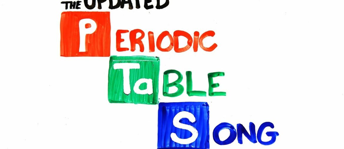 The Periodic Table Song (2018 UPDATE!)