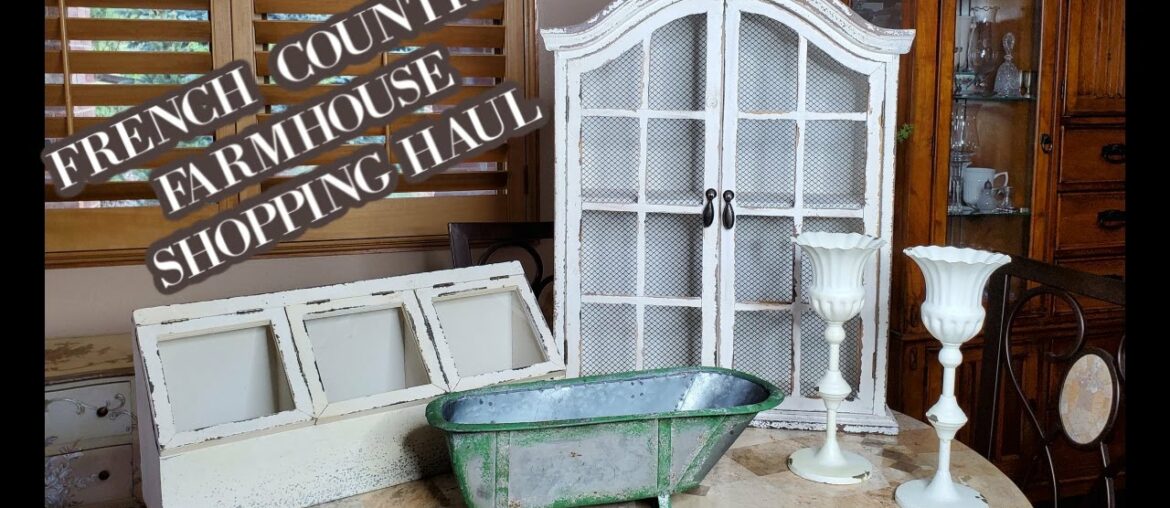 FARMHOUSE FRENCH COUNTRY SHOPPING HAUL – DECOR STEALS – SPECIAL ANNOUNCEMENT – FARMHOUSE DECOR FARMHOUSE FRENCH COUNTRY SHOPPING HAUL - DECOR STEALS - SPECIAL ANNOUNCEMENT - FARMHOUSE DECOR