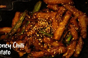 Honey Chilli Potato | Potato Recipe | French Fries Recipe | Veg Starters | Melma’s Kitchen
