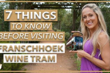 Franschhoek Wine tram 🍷 7 THINGS YOU NEED TO KNOW IN LESS THAN 5 MINUTES⏳