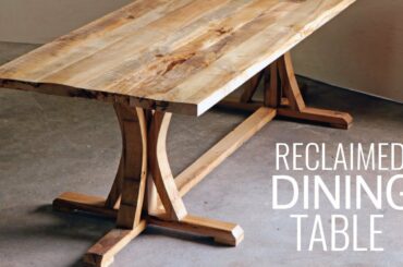 DIY Create A Rustic Farmhouse Dining Table