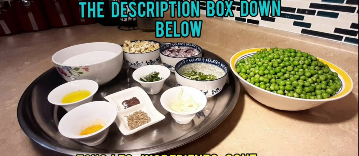 Green peas and cashew curry recipe in tamil (Translate English & French) Green peas and cashew curry recipe in tamil (Translate English & French)